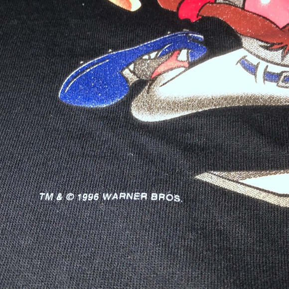 1996 Taz x Boston Red Sox. tank top. NWOT. Size L - Picture 5 of 7